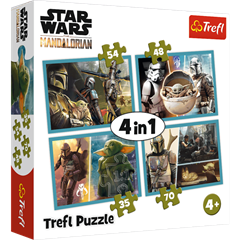 PROM Puzzles 4in1 The Mandalorianandhis world Lucasfilm Star Wars
