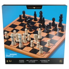 PROM Spin gra szachy drewniane 6065335